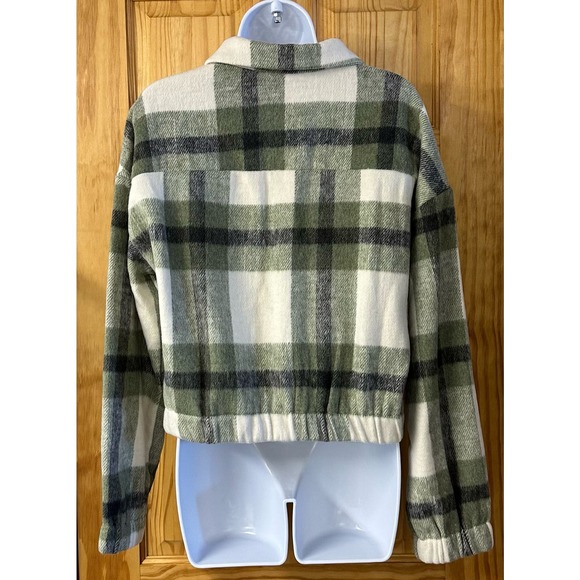 Women’s Sz M Oversized Cropped Jacket Soft Pretty Perfect Spring Wear EUC, V514 - Picture 9 of 14